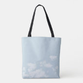Racamier in de wolken tote bag (Achterkant)