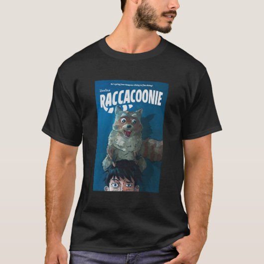 Raccaconie alles in één keer t-shirt (Voorkant)