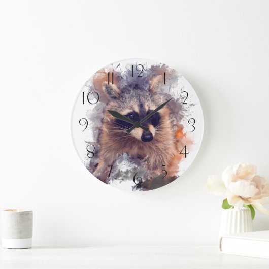 Raccin-Waterverf Grote Klok (Huis)