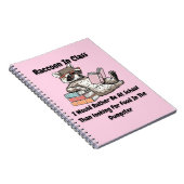 Raccon in Class Notitieboek (Rechterzijde)