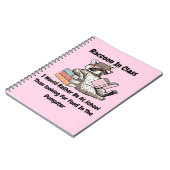 Raccon in Class Notitieboek (Linkerzijde)