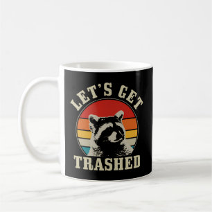 Raccon Laten we de verwoeste wasbeer Koffiemok