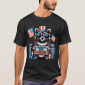 raccon "someone said garbage" t-shirt (Voorkant)
