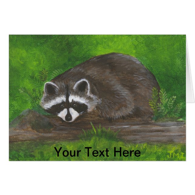 Raccoon (Voorkant Horizontaal)