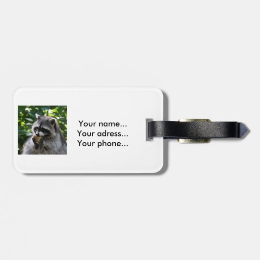 Raccoon_2015_0116 Bagagelabel (Achterkant horizontaal)