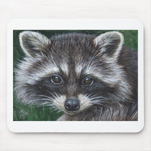 Raccoon 3 muismat (Voorkant)