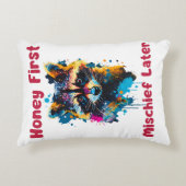 Raccoon Accent Kussen (Voorkant)