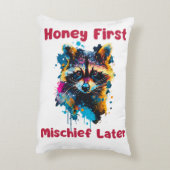 Raccoon Accent Kussen (Achterkant (Verticaal))