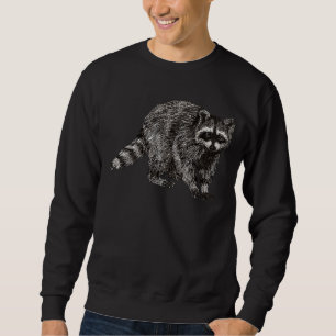 Raccoon Animal Anarchy Trashed Raccoon Panda Trui
