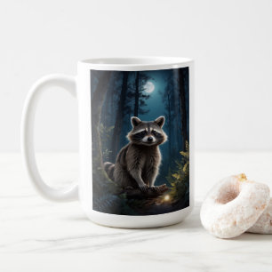 Raccoon Avontuur door Moonlight Wildlife Koffiemok