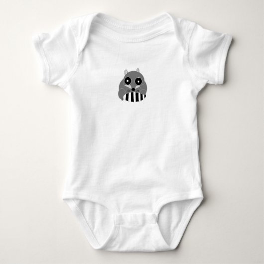 Raccoon Baby Romper (Voorkant)
