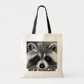 Raccoon Bag Tote Bag (Voorkant)