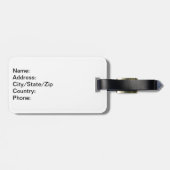 Raccoon Bagagelabel (Achterkant horizontaal)