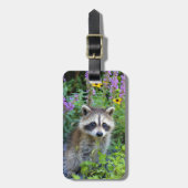 Raccoon bagagelabel (Voorkant verticaal)