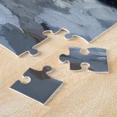 Raccoon Bandits Sharing Stolen Velvet Cake Legpuzzel (Zijkant)