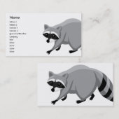 Raccoon - bedrijf visitekaartje (Voorkant / Achterkant)
