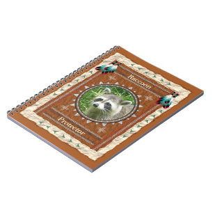 Raccoon - beschermer - notebook 80 pagina's notitieboek