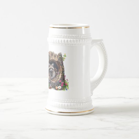 Raccoon  bierpul (Voorkant rechts)