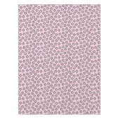 Raccoon Birthday Party Pink Tafelkleed (Voorkant)