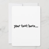 Raccoon blije verjaardag 1 bedankkaart (Achterkant)