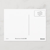 Raccoon Briefkaart (Achterkant)