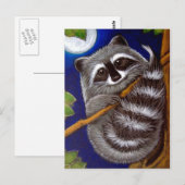 RACCOON Briefkaart (Voorkant / Achterkant)