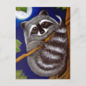 RACCOON Briefkaart (Voorkant)