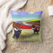 Raccoon Brothers en het Rode Kano Kussen (Deken)