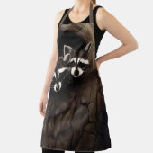 Raccoon Brown Schattige Tree Schort (Insitu)