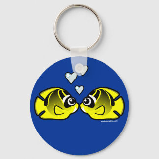 Raccoon Butterflyfish Love Sleutelhanger