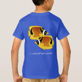 Raccoon Butterflyfish T-shirt (Achterkant)