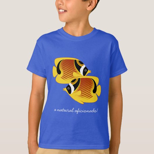 Raccoon Butterflyfish T-shirt (Voorkant)