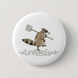 Raccoon Button