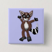 Raccoon Button (Voorkant)