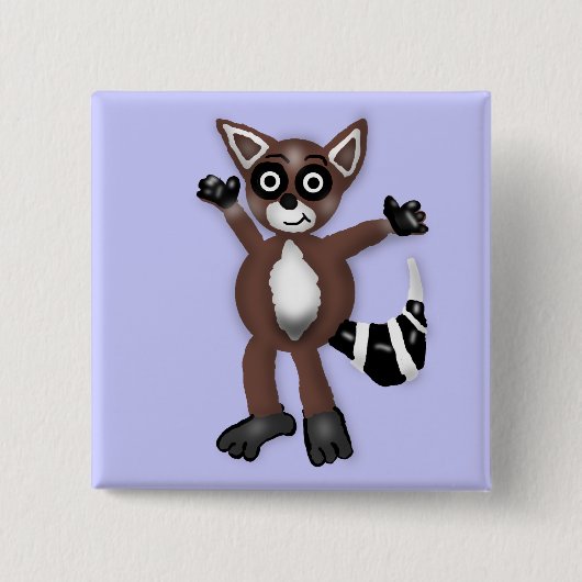 Raccoon Button (Voorkant)