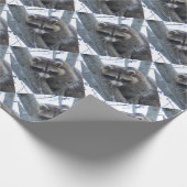 Raccoon Cadeaupapier (Hoek)