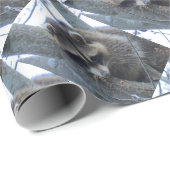 Raccoon Cadeaupapier (Rol Hoek)