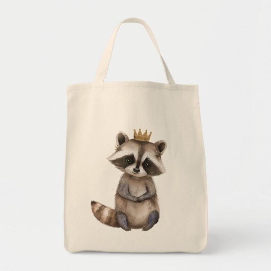 Raccoon Canvas tassen (Voorkant)
