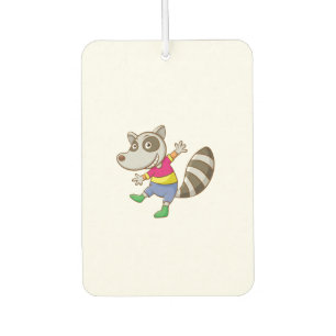 Raccoon cartoon luchtverfrisser