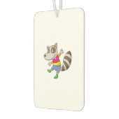 Raccoon cartoon luchtverfrisser (Links)