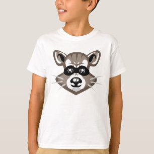 Raccoon cartoon t-shirt