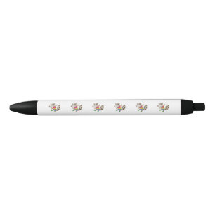 Raccoon cartoon zwarte inkt pen