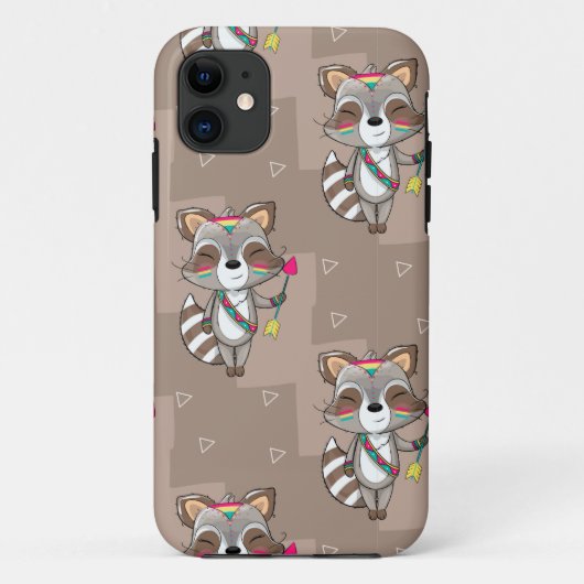 Raccoon Case-Mate iPhone Case (Achterkant)