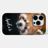 Raccoon Case-Mate iPhone Case (Achterkant (horizontaal))