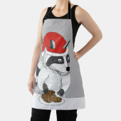 Raccoon Christmas Cookies Schort (Insitu)