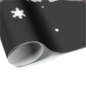 Raccoon Christmas Tree Lights Pajama Racoon Lover Cadeaupapier (Rol Hoek)