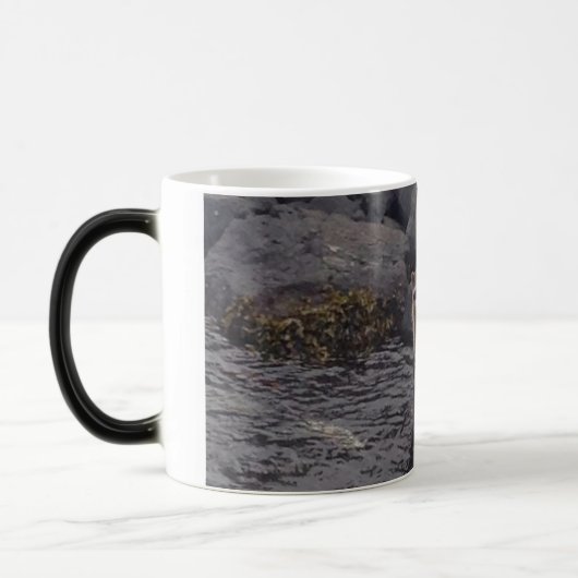 Raccoon Coffee Magische Mok (Links)