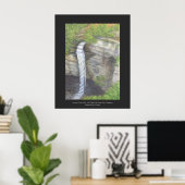 Raccoon Creek Herfsten Poster (Thuiskantoor)