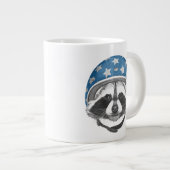 Raccoon Dareduivel Grote Koffiekop (Voorkant rechts)