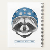 Raccoon Dareduivel | Jouw namen toevoegen Planner (Achterkant)